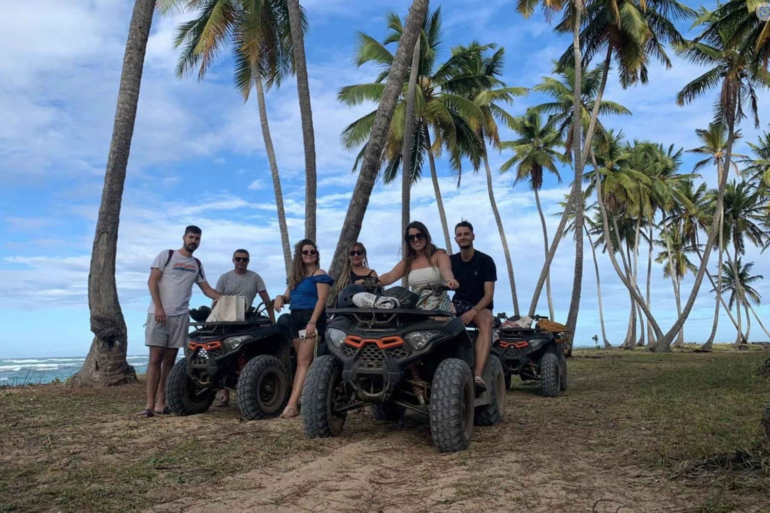 Miches: Redonda Mountain & El Limón Beach Quad Tour