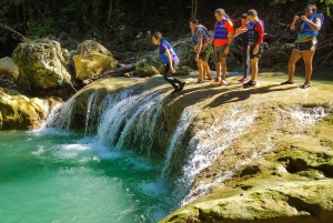 Moca: Passeio de aventura no rio Cola de Pato com mergulho