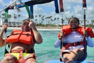 Parasailing-eventyr i Punta Cana med henting på hotellet