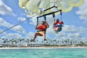 Parasailing-eventyr i Punta Cana med henting på hotellet