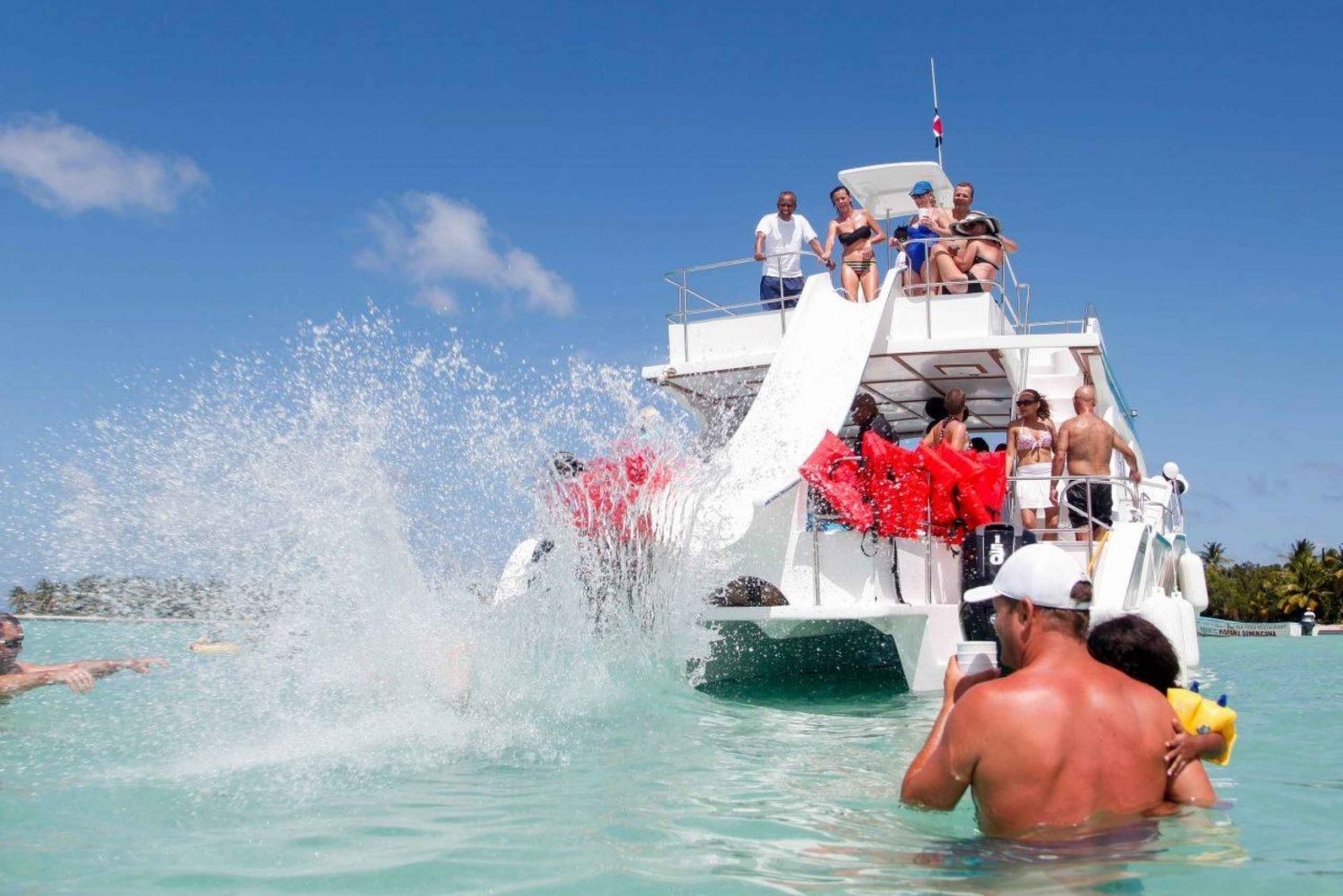 Partyboot / Catamaranfeest in Punta Cana