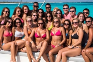 PARTY BOAT WITH OPEN BAR CATAMARAN CRUISE PUNTA CANA