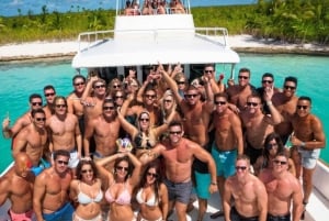 PARTY BOAT WITH OPEN BAR CATAMARAN CRUISE PUNTA CANA