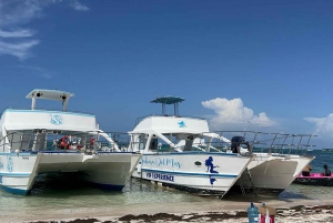 Partyboot mit Schnorcheln und offener Bar in Punta Cana