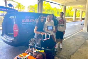 Transfert privé de l'aéroport de Punta Cana à l'hôtel à Bavaro.