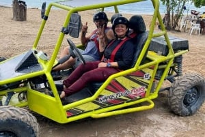 Private: Amber Cove or Taino Bay: Buggy Tour with Beach Stop