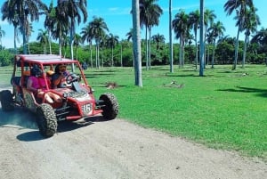 Private: Amber Cove or Taino Bay: Buggy Tour with Beach Stop