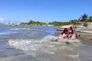 Private: Amber Cove or Taino Bay: Buggy Tour with Beach Stop