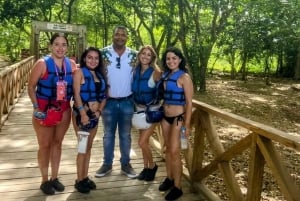 Private:Amber Cove: Zipline, Waterfalls, and Lunch Tour