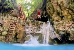 Private:Amber Cove: Zipline, Waterfalls, and Lunch Tour