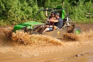 Private:Bayahibe:4x4Buggy Tour withCave Swim and Local Visit