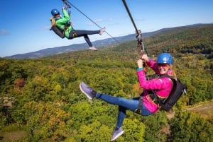 Yksityinen: Canopy Zip-Line -seikkailu Punta Canassa