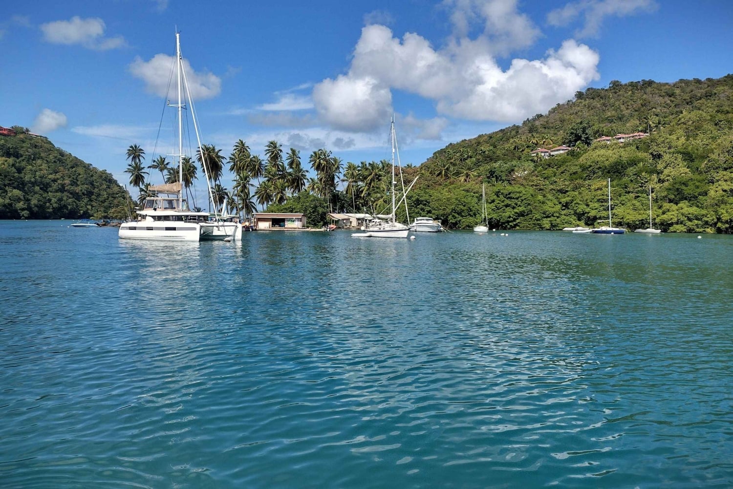 Privat: Katamaran-Tagestour nach Cayo Levantado