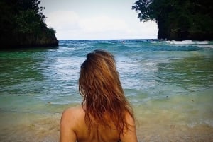 Privat: Katamaran-Tagestour nach Cayo Levantado