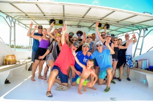 Tour privato in catamarano a Punta Cana: Festa alcolica+Snorkeling