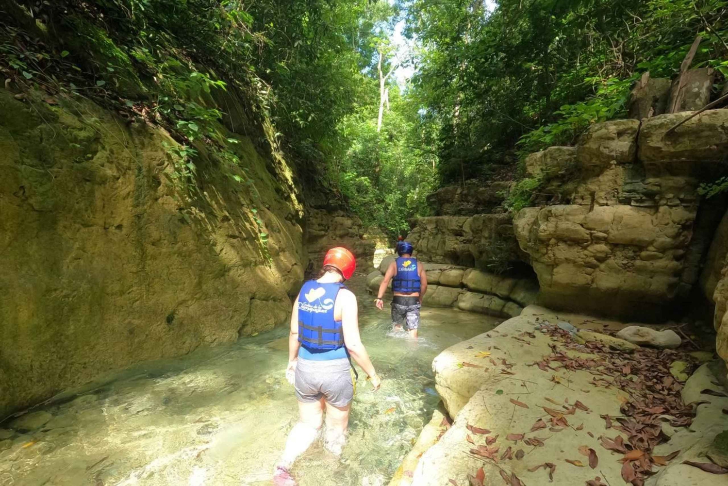 Private Damajagua Waterfalls Canyoning + Cocoa & Coffee Tour