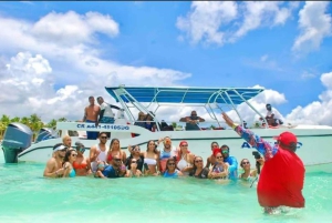 Privater Tagesausflug zur Insel Saona von Juan Dolio aus