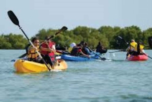 Private: Guided Hike and Kayak Adventure from Boca Chica