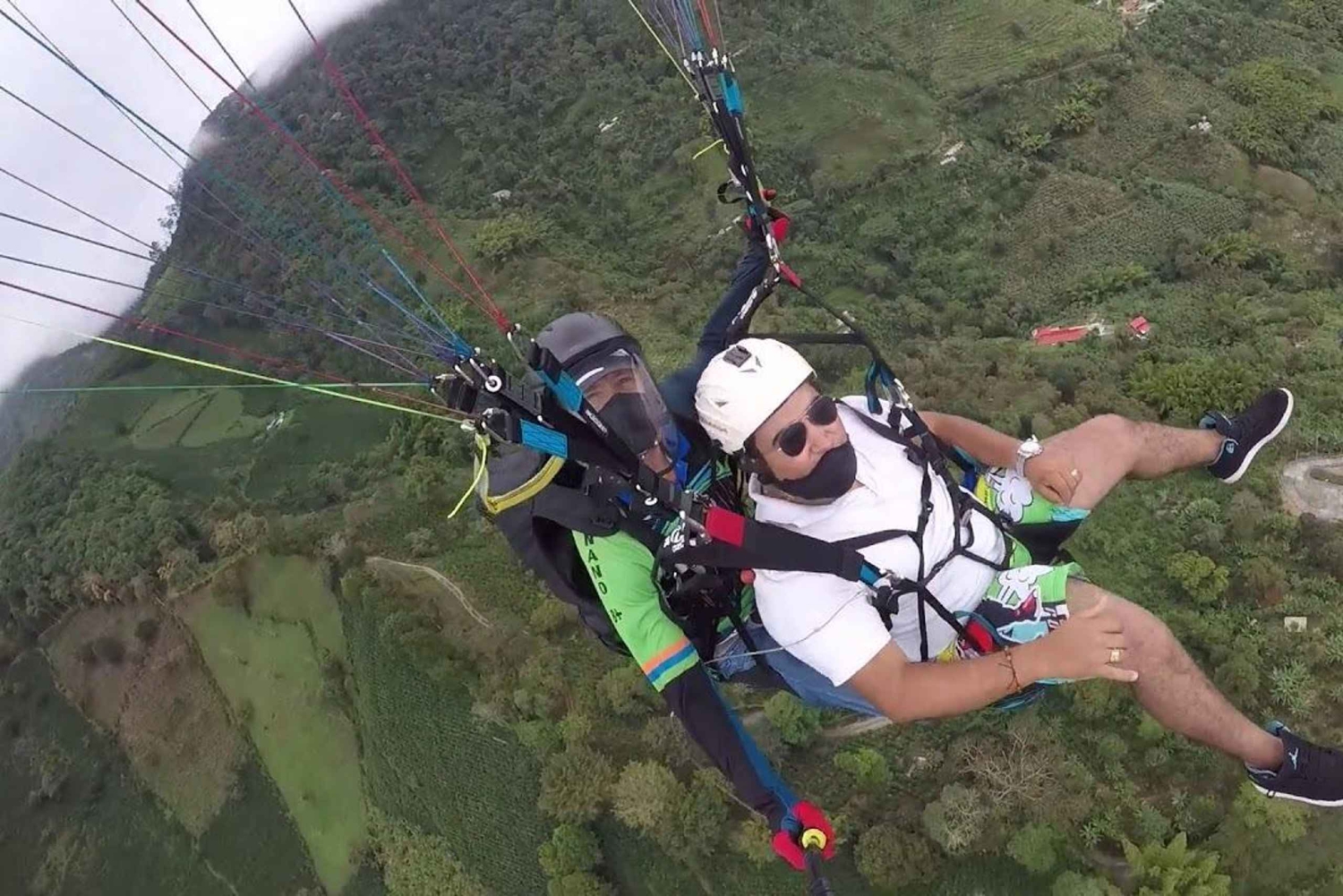Private: Jarabacoa Sky Adventure: Tandem Paragliding & GoPro