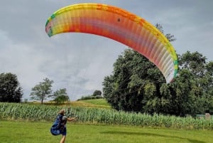 Privat: Jarabacoa Sky Adventure: Tandem-paragliding og GoPro