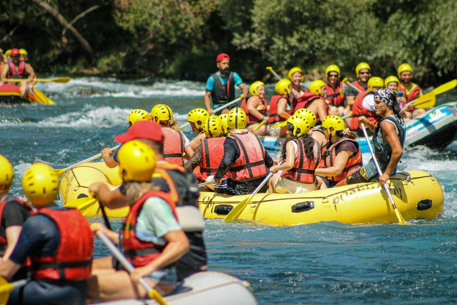 Aventura privada de rafting en el río Yaque del Norte en Jarabacoa