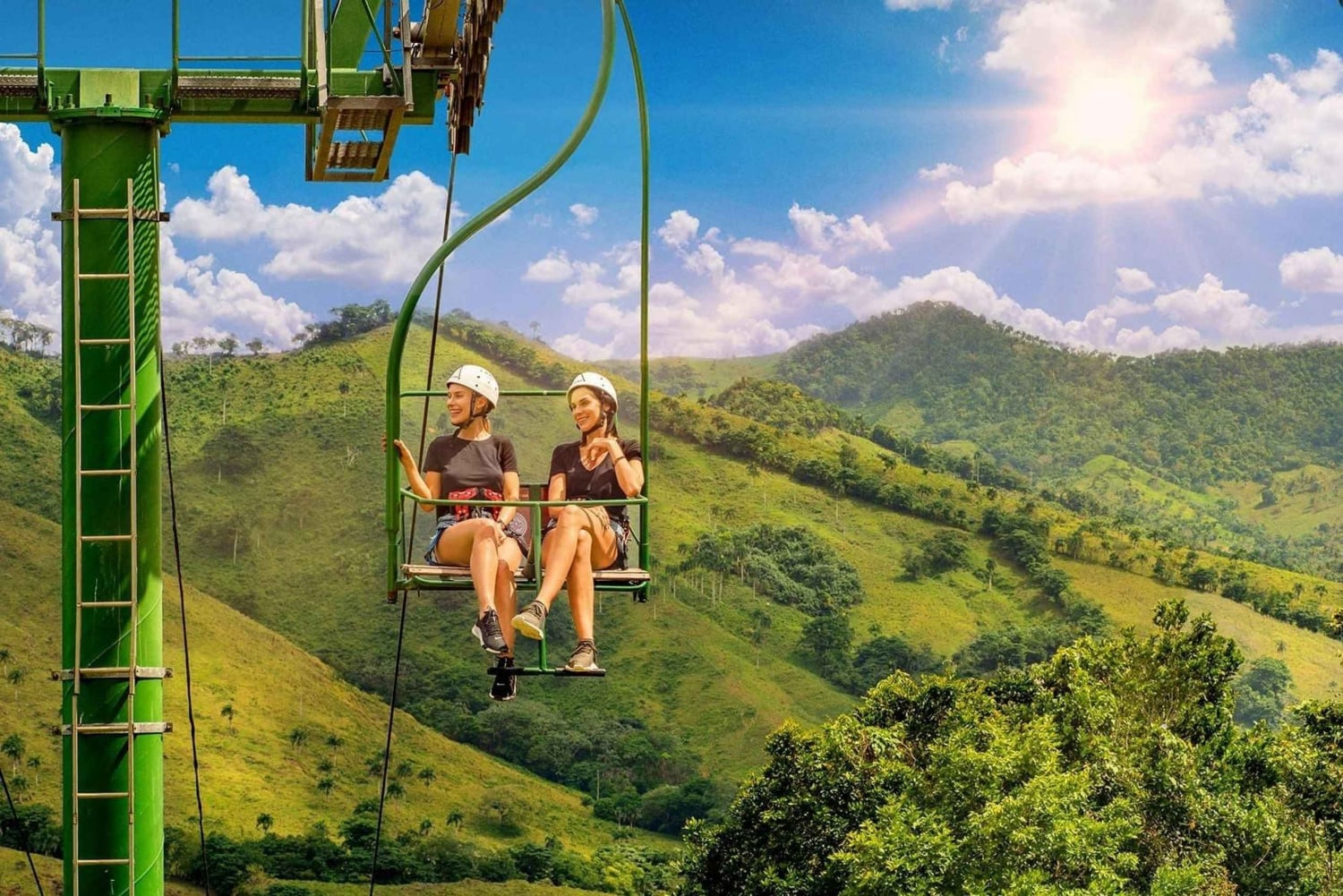 Private: Jungle Buggy Zipline Combo Adventure at La Hacienda