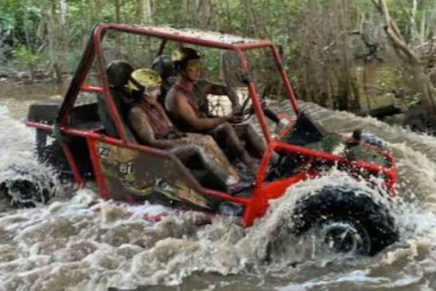 Privat: Off-road buggyresa för 2 personer med snacks och drycker