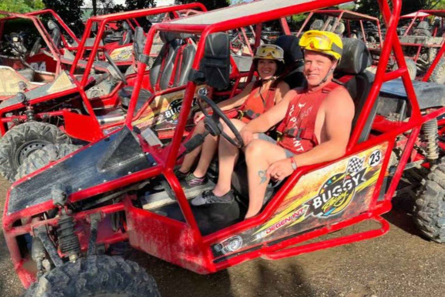 プライベート：2人乗りオフロードバギー体験（軽食とドリンク付き）