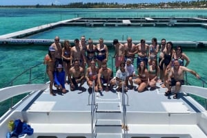 Bateau privé à Punta Cana, boissons gratuites et transport privé inclus