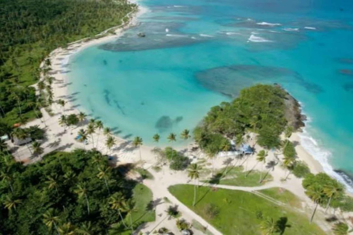 Privat: Heldagsudflugt til Playa Rincón, Samaná og Levantado