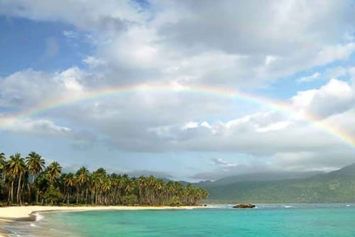 Privat: Heldagsudflugt til Playa Rincón, Samaná og Levantado