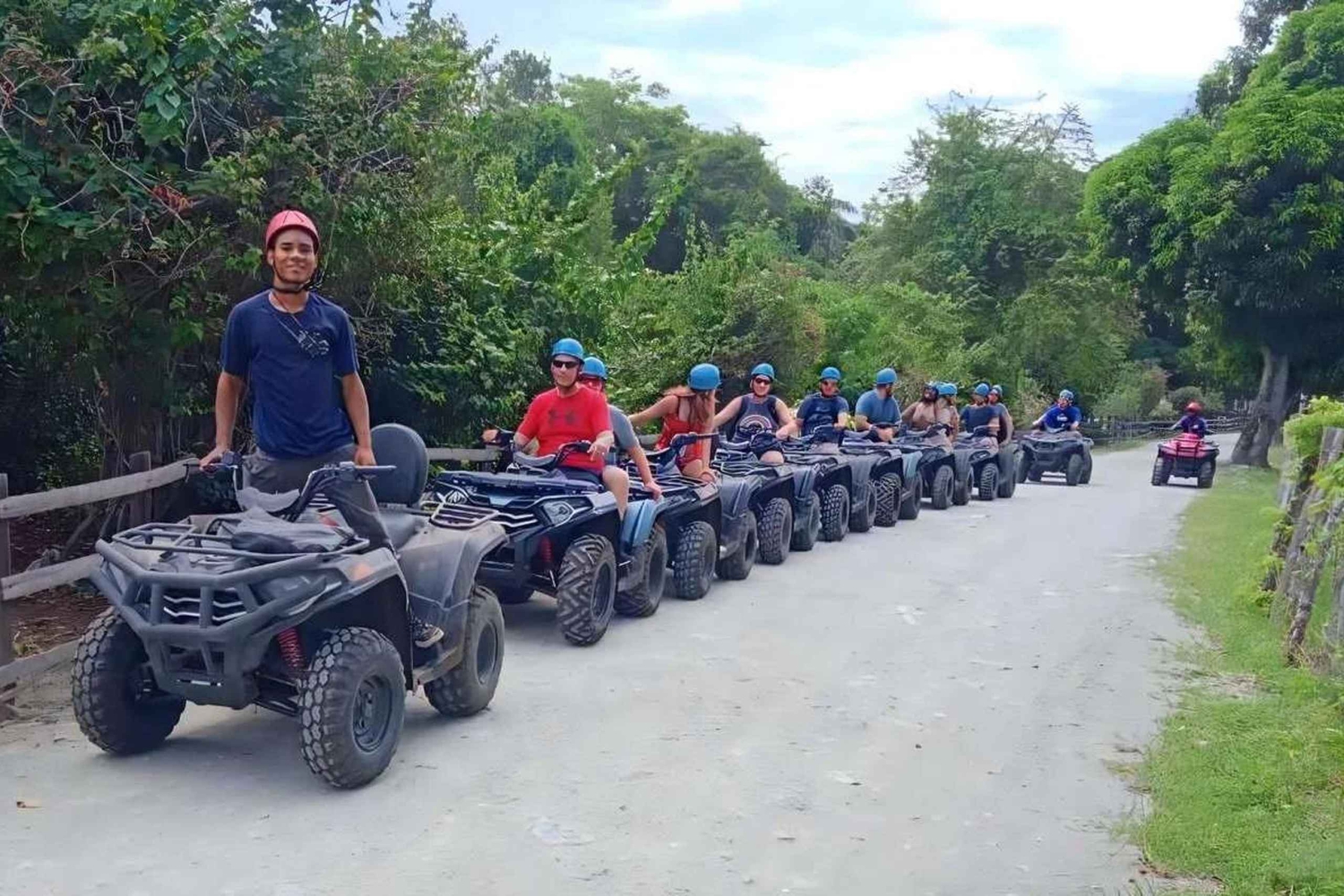Prywatna wycieczka quadami po okolicy Puerto Plata i przygoda w ogrodzie
