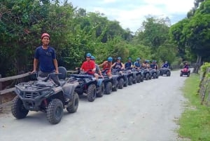 Prywatna wycieczka quadami po okolicy Puerto Plata i przygoda w ogrodzie