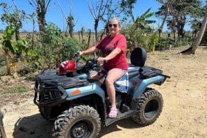 Prywatna wycieczka quadami po okolicy Puerto Plata i przygoda w ogrodzie