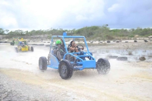 Private Punta Cana Buggy Ride, Zipline & Waterfall Pool Tour