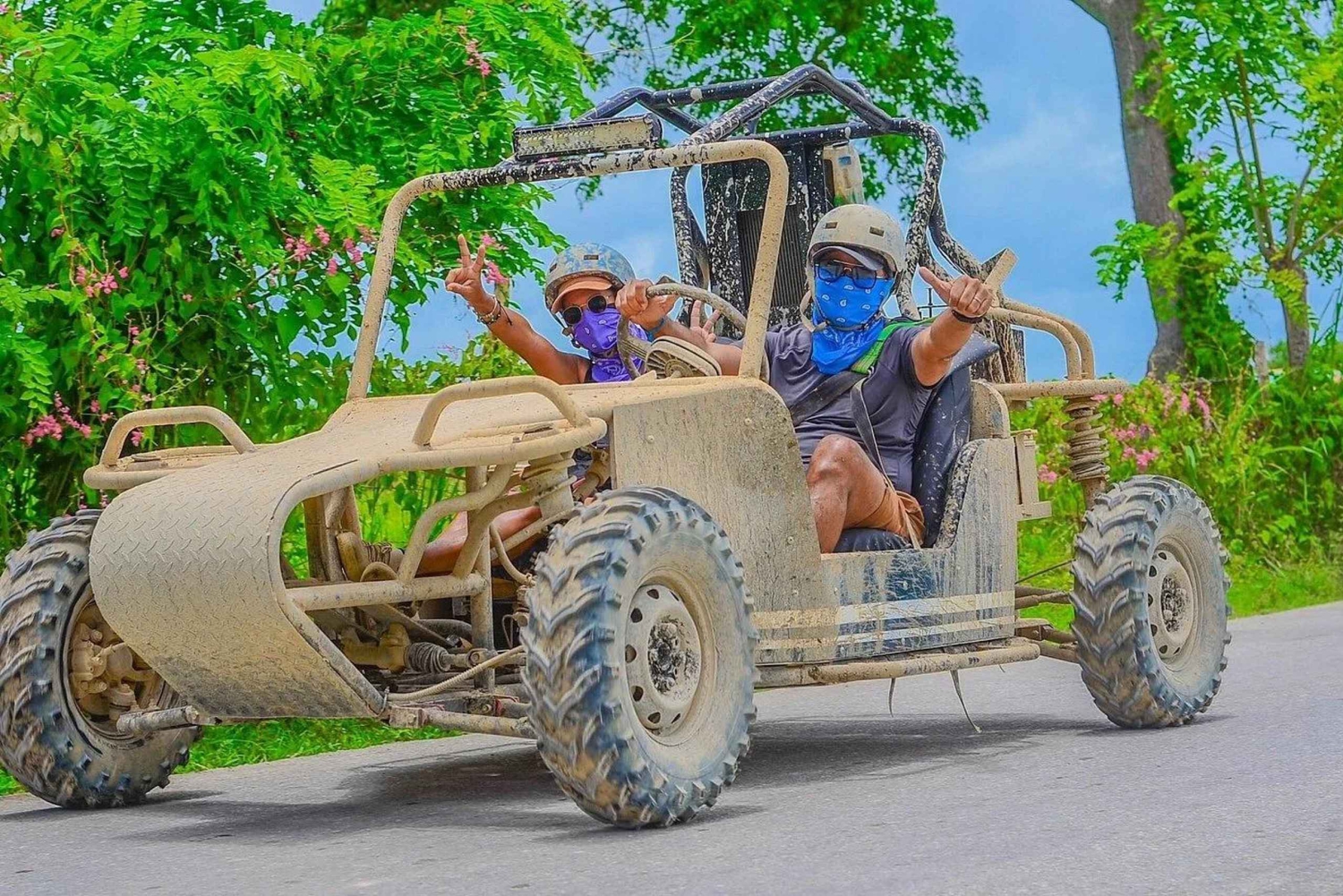 Private: Punta Cana: Dune Buggy Tour with Cenote Swim