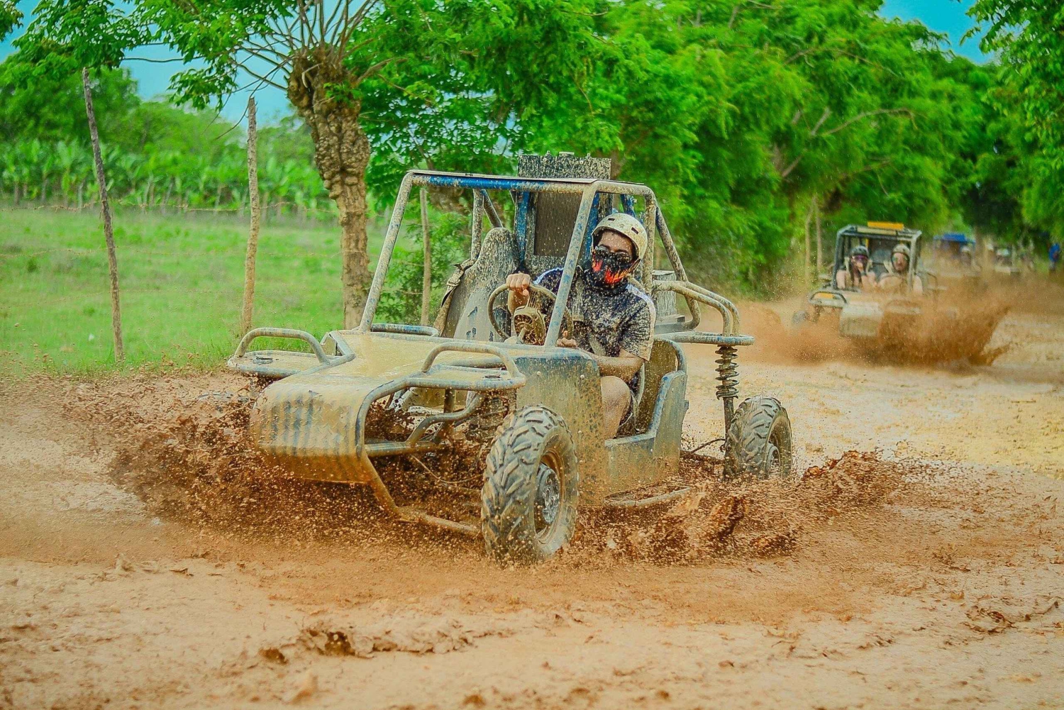Private: Punta Cana: Dune Buggy Tour with Cenote Swim