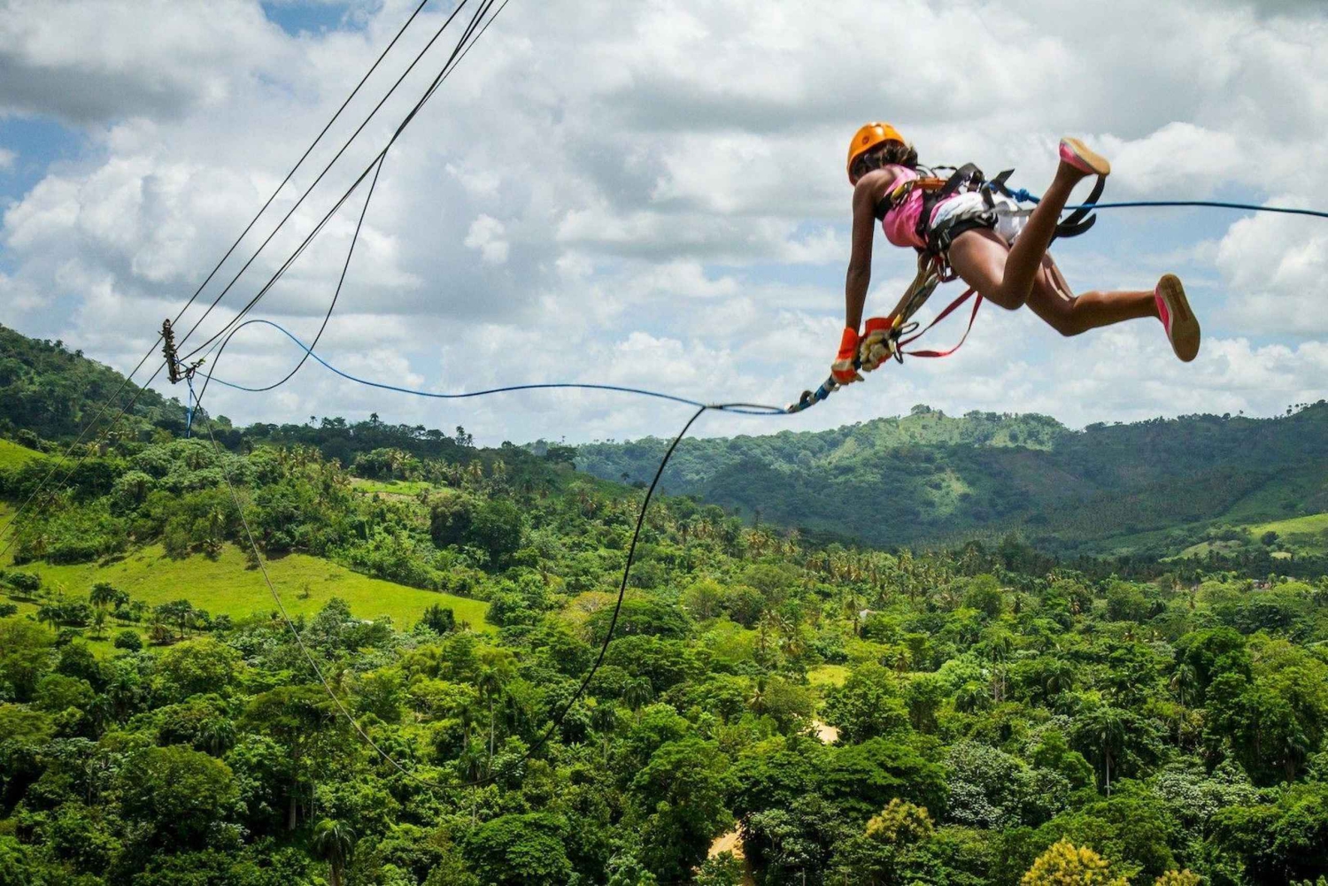 Private: Punta Cana Jungle 12-Cable Zipline Adventure