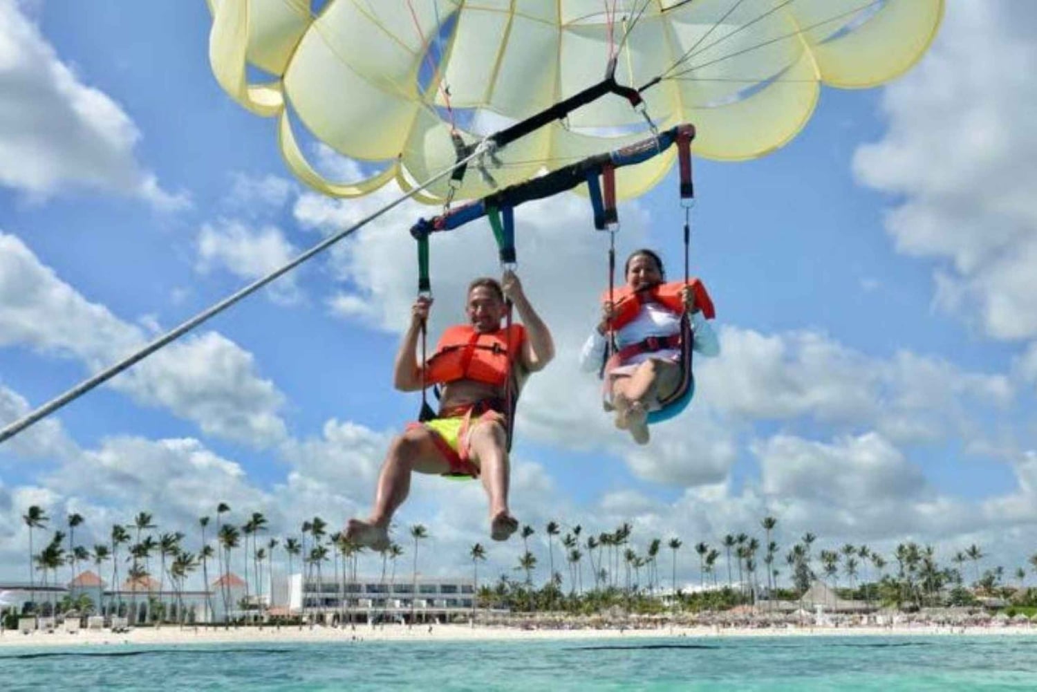 Privat parasailing-eventyr i Punta Cana med henting på hotellet