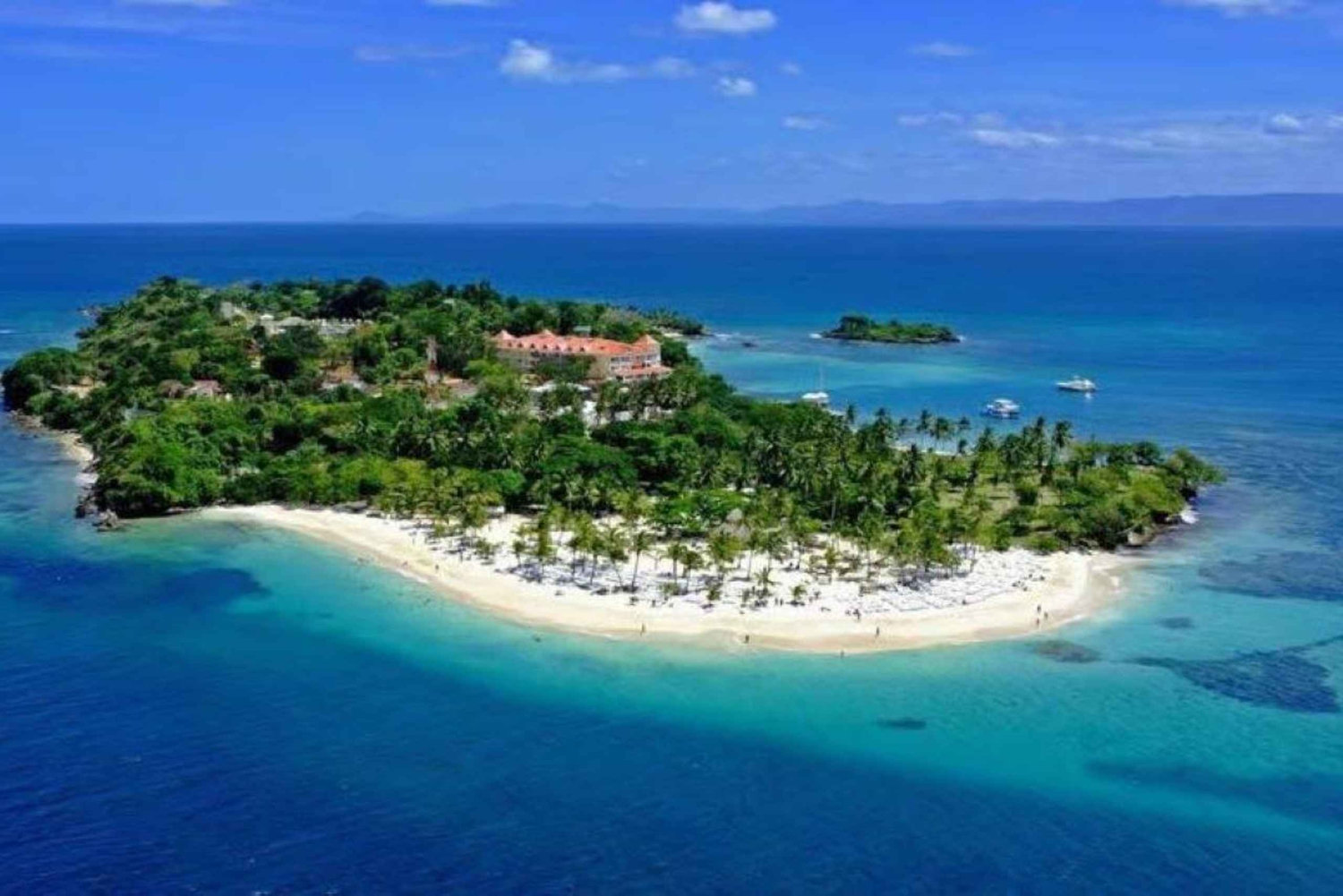 Private Rincón Beach & Bacardi Island from Punta Cana