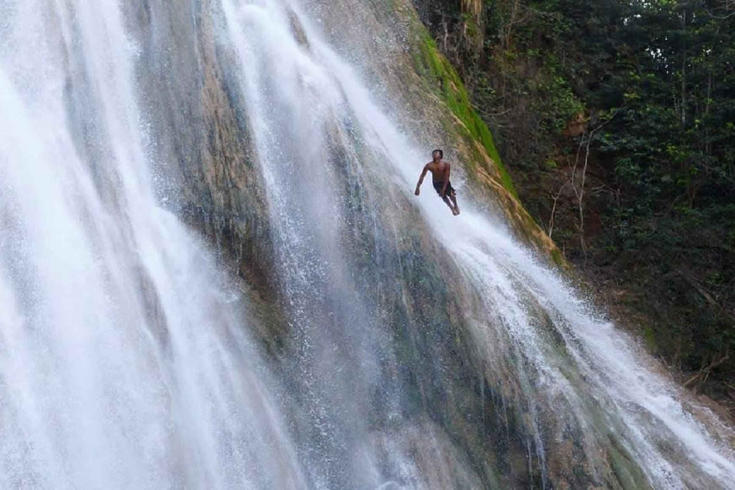 Privat: Samaná Bay, El Limón og Cayo Levantado-tur