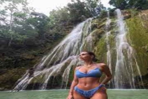 Privat: Samaná Bay, El Limón og Cayo Levantado-tur