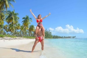 Privat Saona for to: Kjærlighet på Canto de la Playa