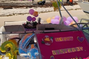 Privat yacht-tur med snorkling, lagun och vild strand