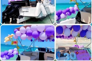 Privat yacht-tur med snorkling, lagun och vild strand