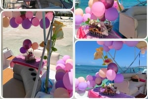 Privat yacht-tur med snorkling, lagun och vild strand