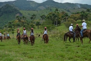 Privado: Combo de tirolesa e passeio a cavalo em Puerto Plata