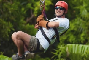 Aventura privada de tirolesa na selva e montanhas de Anamuya