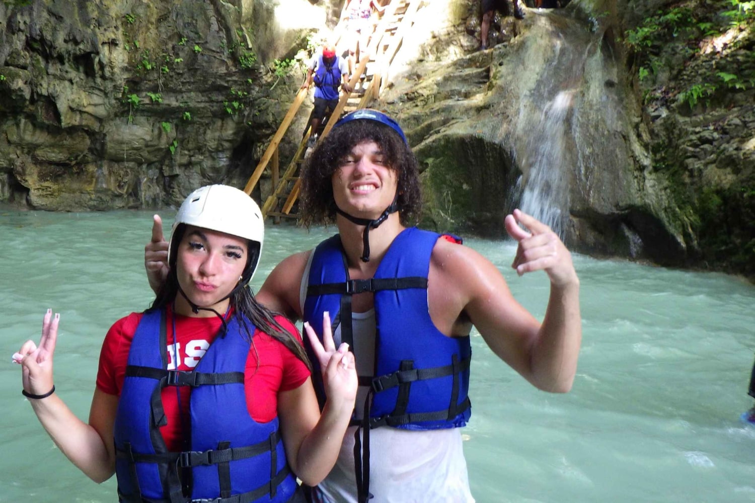 Puerto Plata: Guidet tur til 7 fosser med lokal lunsj