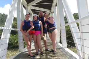 Puerto Plata: Desafío AdrenTrip 'Agua y Aire' con Cascadas y Zipline